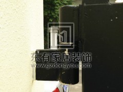 二沙島別墅不銹鋼烤漆大門