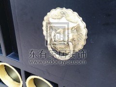 二沙島別墅不銹鋼烤漆大門