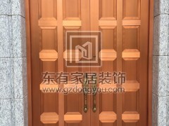 御湖名邸別墅鋁合金仿銅門