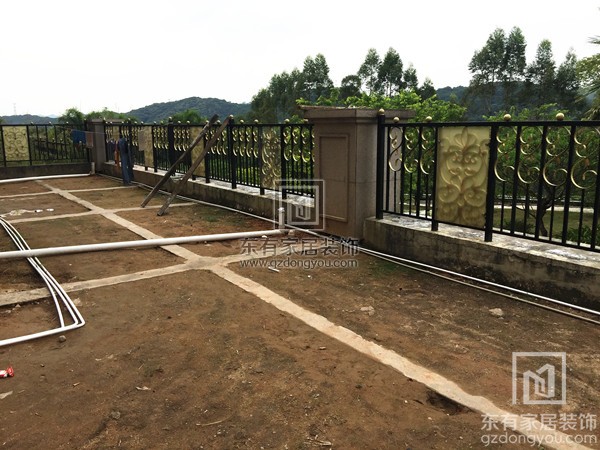 御湖名邸鐵藝欄桿 LG-037