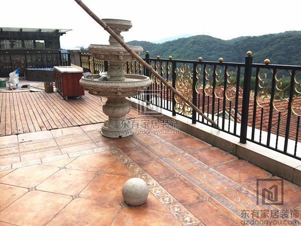 御湖名邸鐵藝欄桿 LG-037
