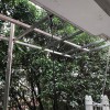 云影花園加裝鋼結(jié)構(gòu)陽臺(tái)、陽臺(tái)欄桿、玻璃雨棚 LG-039