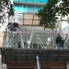 云影花園加裝鋼結(jié)構(gòu)陽臺(tái)、陽臺(tái)欄桿、玻璃雨棚 LG-039