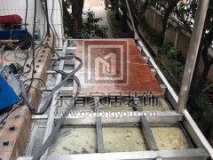 云影花園加裝鋼結構陽臺、陽臺欄桿、玻璃雨棚 LG-039