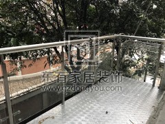 云影花園加裝鋼結構陽臺、陽臺欄桿、玻璃雨棚 LG-039