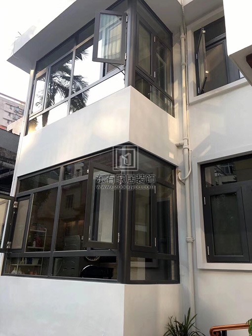 鋁合金窗封陽臺 MC-075