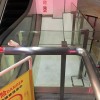 廣州家居城扶梯臺階不銹鋼玻璃扶手 LG-037