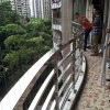 廣州小區不銹鋼陽臺護欄、隱形防盜網安裝工程 LG-035