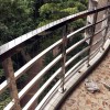 廣州小區不銹鋼陽臺護欄、隱形防盜網安裝工程 LG-035