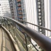 和平家園高小姐陽臺(tái)玻璃欄桿 LG-025