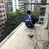 上渡路柏惠花園陽臺(tái)玻璃欄桿 LG-009