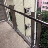 上渡路柏惠花園陽臺(tái)玻璃欄桿 LG-009