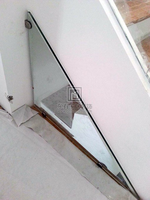 天河北陳小姐玻璃樓梯扶手 陽臺欄桿 LG-055