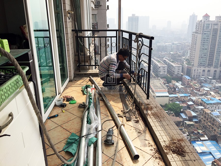 下九路名暉閣陳生陽臺欄桿維修 LG-030 下九路名暉閣陳生陽臺欄桿維修 LG-030