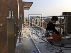 恒泰匯天面停車場玻璃欄桿 LG-005