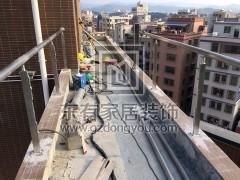 恒泰匯天面停車場玻璃欄桿 LG-005