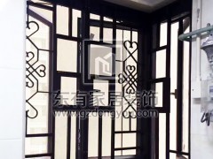 世紀綠洲鋁合金窗花加紗窗 MC-043