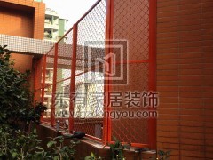 廣州凱旋新世界不銹鋼烤漆圍欄 LG-020