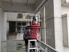 廣州東方新世界何先生陽臺封鋁合金窗工程 MC-004