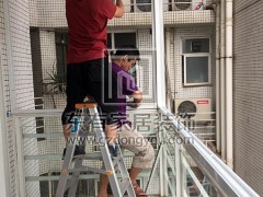 廣州東方新世界何先生陽臺封鋁合金窗工程 MC-004