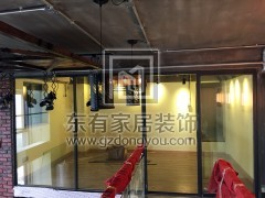 蘿崗敏捷廣場(chǎng)安裝鳳鋁玻璃隔斷 MC-009