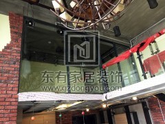 蘿崗敏捷廣場(chǎng)安裝鳳鋁玻璃隔斷 MC-009