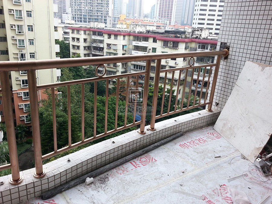 廣州小北麓景雅苑陽臺欄桿 LG-023