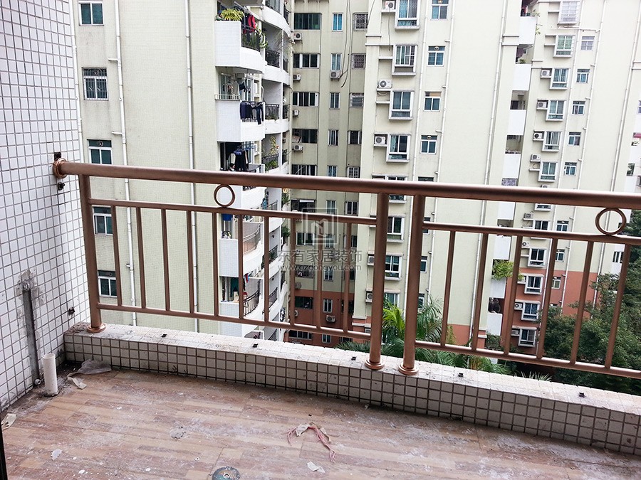 廣州小北麓景雅苑陽臺欄桿 LG-023