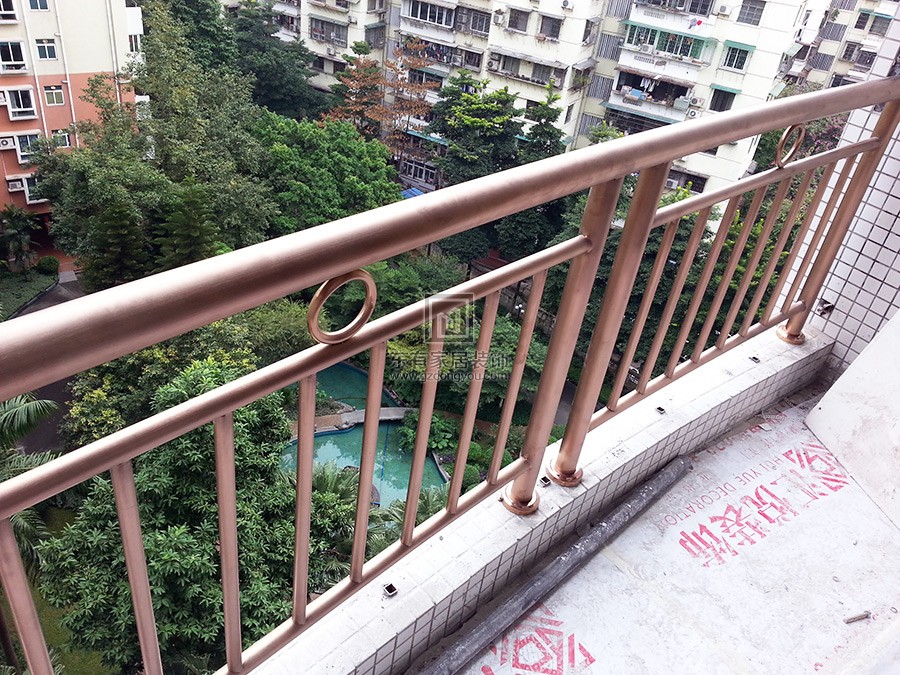 廣州小北麓景雅苑陽臺欄桿 LG-023