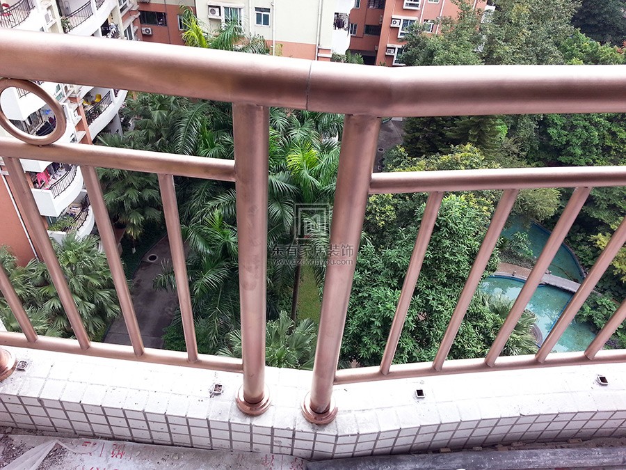 廣州小北麓景雅苑陽臺欄桿 LG-023