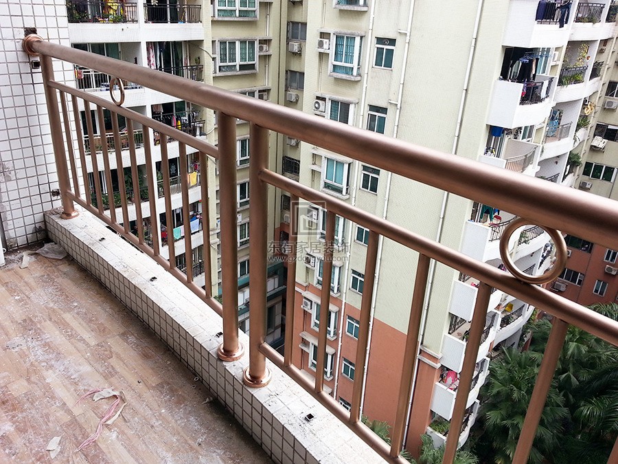 廣州小北麓景雅苑陽臺欄桿 LG-023