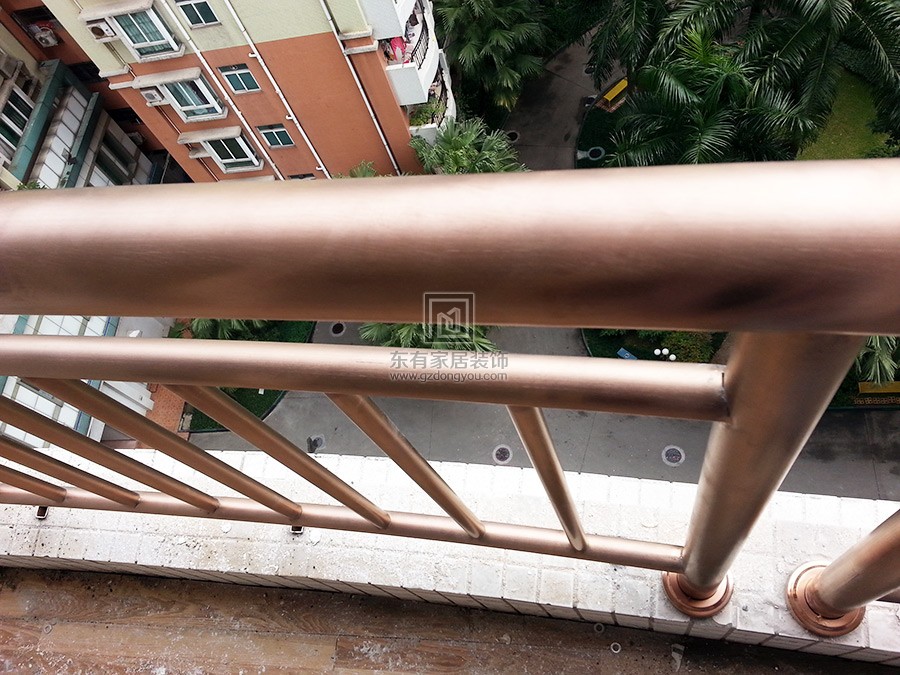 廣州小北麓景雅苑陽臺欄桿 LG-023