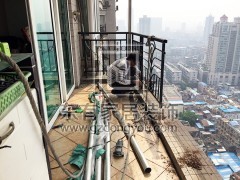 下九路名暉閣陳生陽臺欄桿維修 LG-030