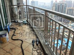 下九路名暉閣陳生陽臺欄桿維修 LG-030