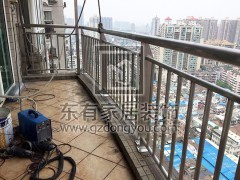 下九路名暉閣陳生陽臺欄桿維修 LG-030