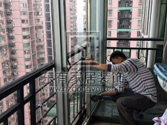 下九路名暉閣陳生陽臺欄桿維修 LG-030