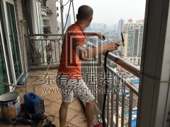 下九路名暉閣陳生陽臺欄桿維修 LG-030