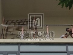 御金沙曉島別墅陽(yáng)臺(tái)不銹鋼玻璃紅古銅色欄桿 LG-032