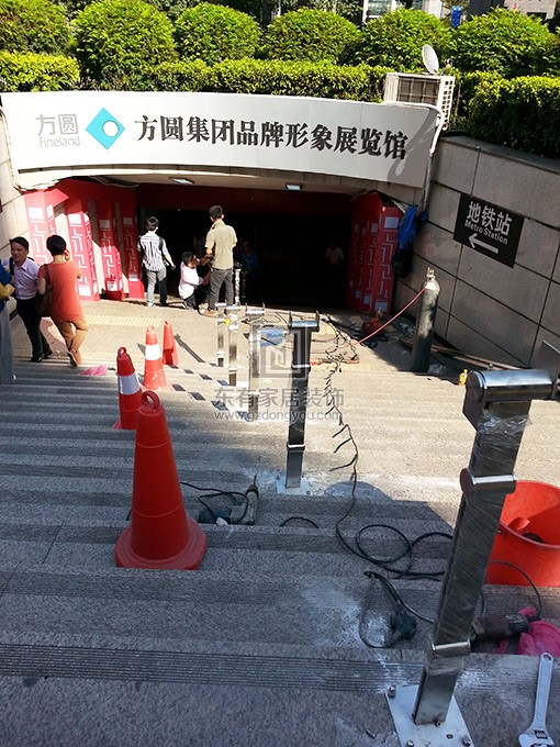 東山口地鐵口不銹鋼扶手 FS-011 東山口地鐵口不銹鋼扶手 FS-011
