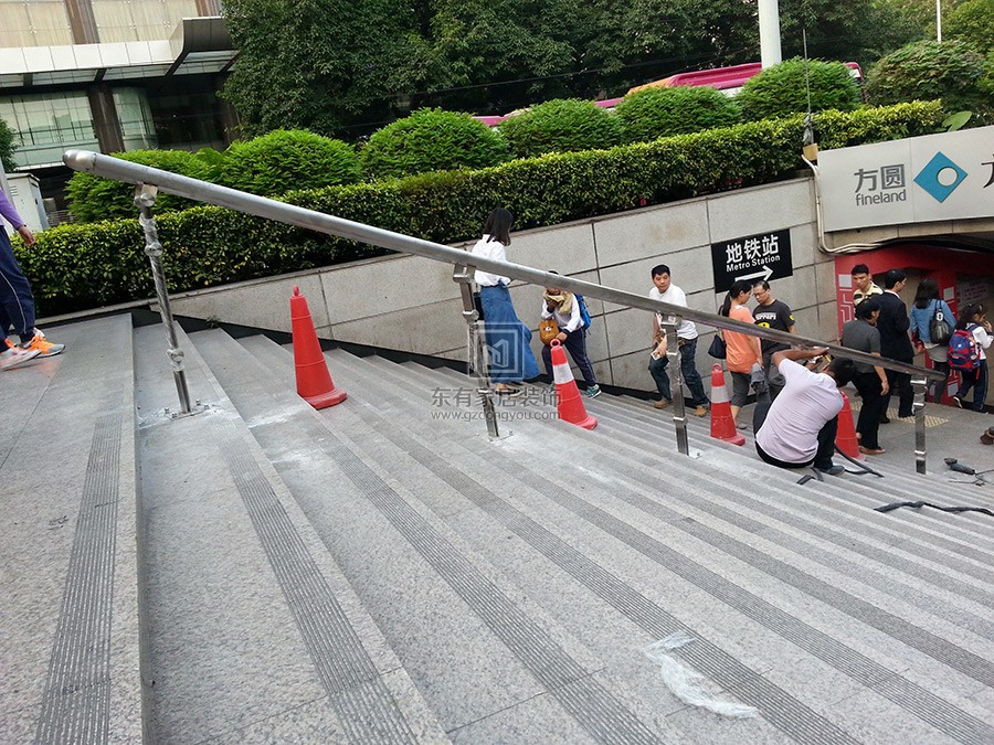 東山口地鐵口不銹鋼扶手 FS-011 東山口地鐵口不銹鋼扶手 FS-011