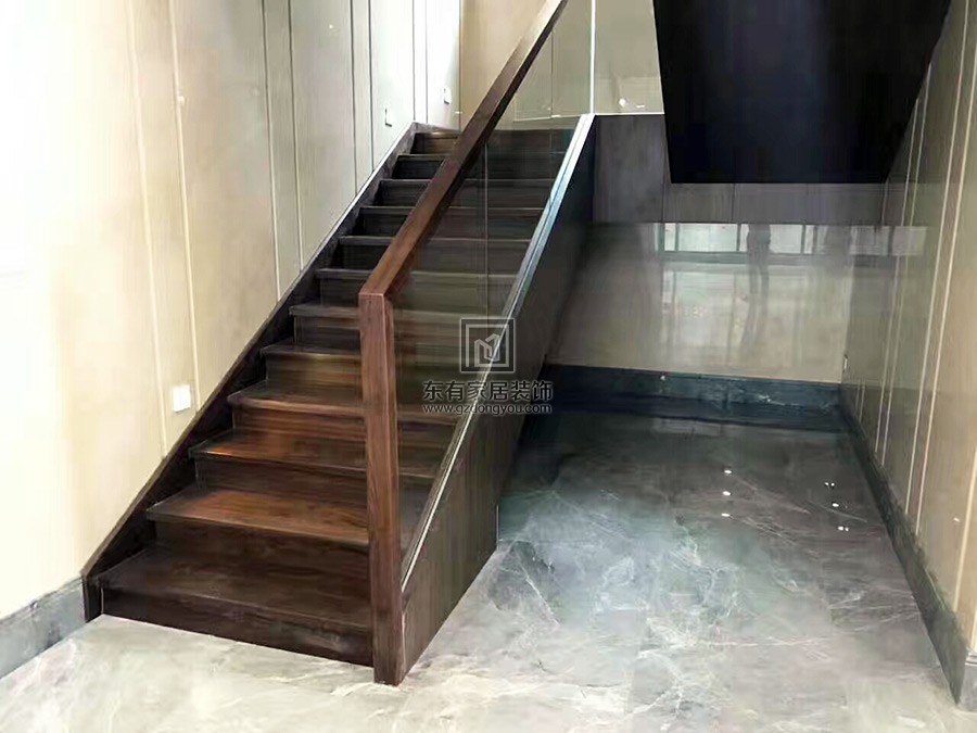 實木扶手樓梯 FS-023