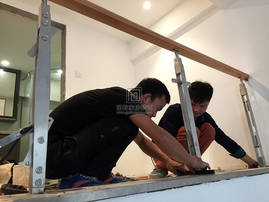 文德先生復式樓梯扶手改造 FS-002