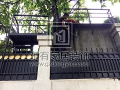 廣州二沙島丁生烤漆不銹鋼樓梯 FS-018