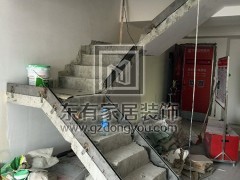 海濱花園復式樓梯玻璃扶手 FS-021