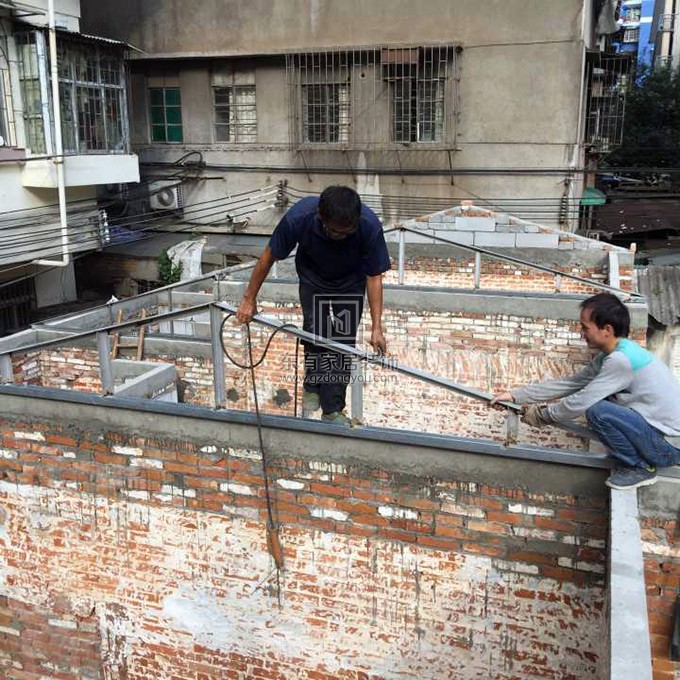 花園酒店附近屋面雨棚搭建 YP-017