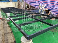 二沙島鋁合金玻璃雨棚 YP-003
