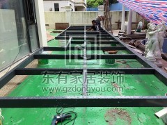 二沙島鋁合金玻璃雨棚 YP-003