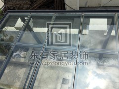 二沙島鋁合金玻璃雨棚 YP-003