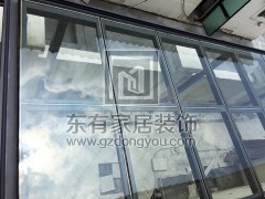 二沙島鋁合金玻璃雨棚 YP-003