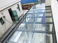 二沙島鋁合金玻璃雨棚 YP-003